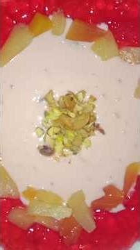 Eid Special Dessert Lab e Shireen Strawberry Flavor Recipe#trendingshorts#viralshorts