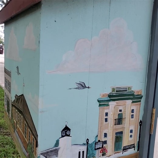 Walk Around Wednesday 🚶‍♂️📖 Downtown St. Cloud has its own kind of magic, and this Little Free Library on Pennsylvania is part of it! A simple box of books reminds us how stories connect us and community keeps us strong. Take a book, leave a book, and feel the charm of small-town life 💛✨ | St. Cloud Main Street