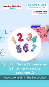 ✨ Learning Numbers with Fun! ✨ Today, our little mathematicians...