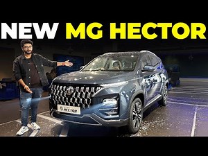 MG Hector Facelift 2026 - Walkaround with All Details