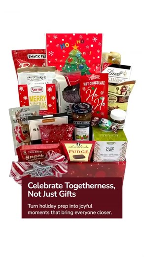 The magic of the season is best felt together. Watch as teams gather, hanging garlands and sharing smiles—turning holiday preparations into moments of joy and connection. At Glitter Gift Baskets, we believe every celebration deserves thoughtful touches that bring people closer. Whether it's decking the halls or choosing the perfect gift, we're here to make your holidays warm, elegant, and effortless. Celebrate togetherness. Share joy. Send love across Canada with handcrafted gifts that speak fro