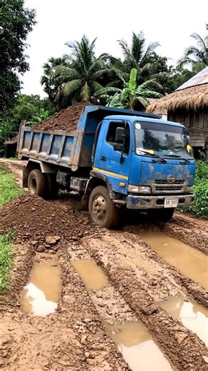 Hauling Dirt Through the Jungle Mud! 🌴