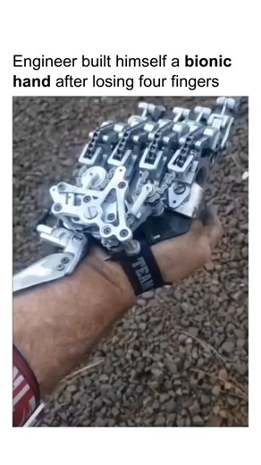 AI Invention Lab on Instagram: "Innovation isn’t always about digital code, sometimes, it’s about perfect geometry. While the world focuses on software, this mechanical bionic hand reminds us that physical engineering still has untapped potential. By utilizing a system of sprockets, chains, and a whiffletree mechanism, this creator has bypassed the need for complex electronics or batteries. The real breakthrough here is the use of body-powered mechanics to achieve high-fidelity movement. It prov