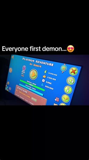 Conquering Platinum Adventure in Geometry Dash