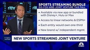 Here are the key drivers for the new Disney-Fox-Warner Bros. Discovery sports venture