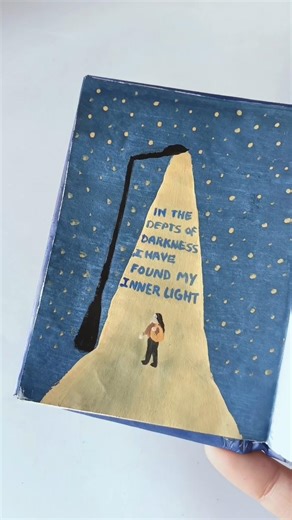 In the Depths of Darkness I Found My Inner Light ✨ | Healing Art Therapy | YT Shorts #art #healing