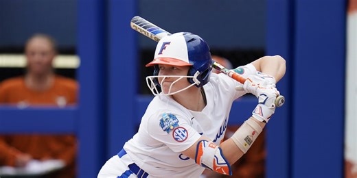 A Season Ends In OKC: The Gator softball team bows out of the Women’s College World Series in an 11-3 run-rule loss to Tennessee