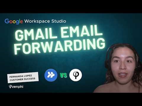Gmail Email Forwarding Automation— Google Workspace Studio Use Case