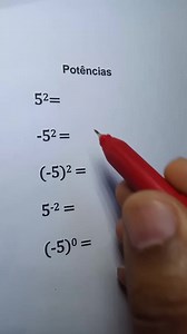 1.1M views · 2.4K reactions | Potenciação #potenciação #matemática #matemáticabásica | Matemática do Pi | Facebook