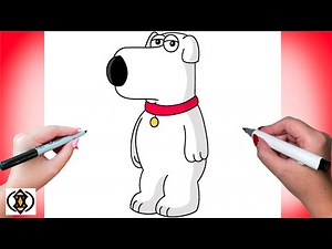 How To Draw Brian Griffin | Family Guy