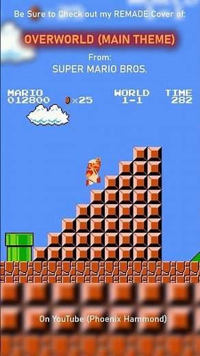 Overworld (Super Mario Bros.) - Promo (Redone) #mario #nintendo #cover #world1 #luigi #videogame