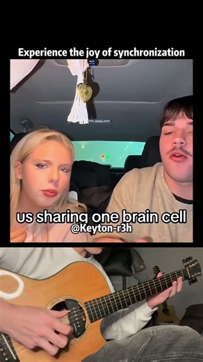 Experience the joy of synchronization#funny #couple #single #viral #trending#guitar