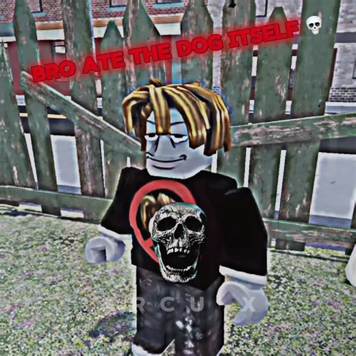 Bro at the dog itself ☠️#7x7