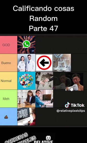 Rankeando cosas random parte 47 #Random | rating things