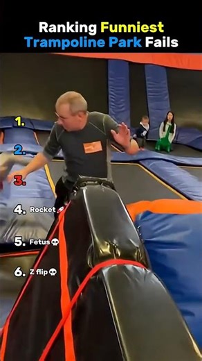 Ranking Funniest Trampoline Park Fails 💀