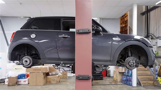 Mini Cooper S F56 suspension upgrade