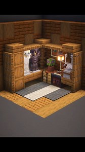 Workspace Minecraft Tutorial #minecraft #minecraftbuilding #minecrafttutorial #minecraftideas | Traveler シ