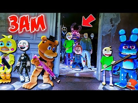 DO NOT PLAY FNAF KINDERGARTEN AT 3AM! (GTA 5 Mods FNAF RedHatter)