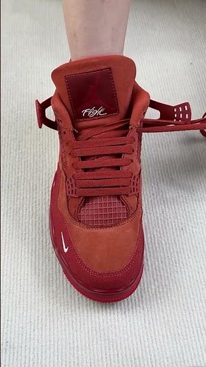 Level Up Your Jordan 4 Look! Step-by-Step Lacing 💎👟