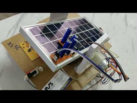Dual Axis Solar Tracking system using PIC Microcontroller 