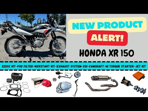 New honda xr150 performance parts