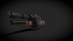 Mini-gun - 3D model by valentin.quetto