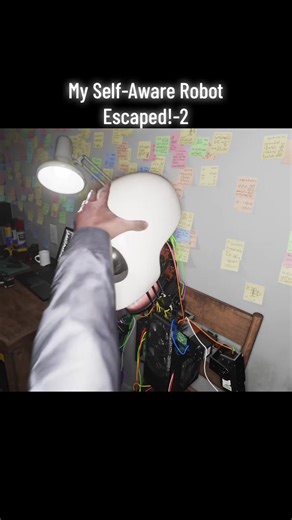 My Self-Aware Robot's Escape: The Great Power Source Switch