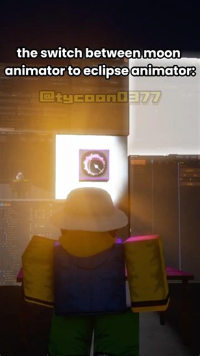 eclipse animator | Roblox Studio #roblox #animation #moonanimator #relatable