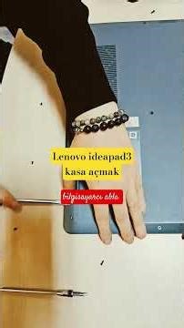 Lenovo ideapad3 laptop #kasa #kapak #açmak #sökmek #nasılyapılır #arıza #bilgisayarcı #tamir #test