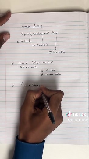Understanding Mathematics Number Patterns