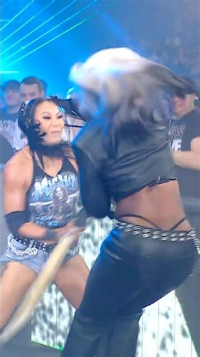 Business picks up when Michin walks out with that Kendo Stick 😤