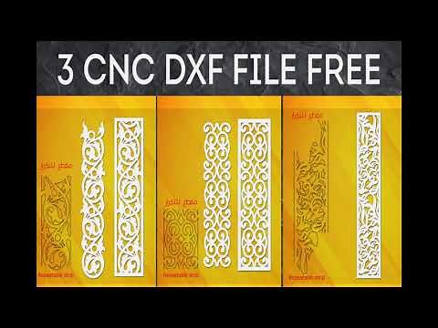 3 CNC DXF file free