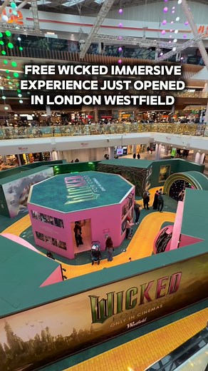 117K views · 1.5K reactions | This FREE Wicked exhibition just opened in London ✨ Explore real sets, props and step inside the world of the film.  Westfield London (Shepherd’s Bush) ️ Free entry – online booking recommended  Walk-ins available on a first come, first served basis Save this for later & check the caption for full details  #LondonForLess #FreeLondon #LondonDaysOut #Wicked #WestfieldLondon | London for Less | Facebook