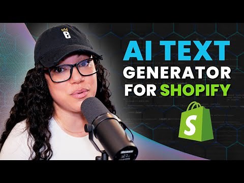 Generate Product Descriptions in Seconds with Shopify Magic AI Tool