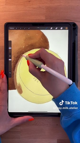 Kiwi malen in ProCreate – Step-by-Step Anleitung