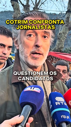 João Cotrim Figueiredo on Instagram: "Para os senhores jornalistas: Falemos de Futuro! Façam as perguntas difíceis. Saiam da espuma dos dias e discutamos as visões de cada candidato face aos desafios que estão à nossa frente. Pelo Futuro de Portugal! 🇵🇹"