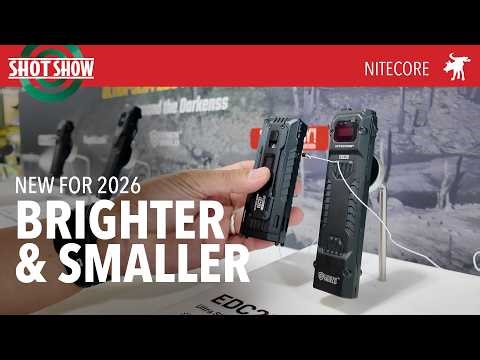 New Nitecore EDC products at SHOT Show 2026