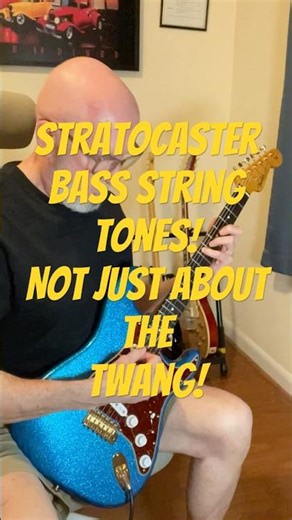 Stratocaster Bass String Tones...Not Just About The Twang?! #guitar