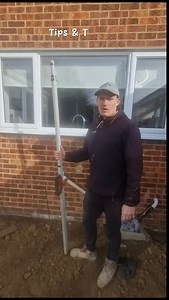 Tips and tricks on using a laser level to work out the heights for a porcelain patio 🔨🏡🪏 #patio #essex #colchester #porcelain #tips | RS Fencing & Landscaping Ltd