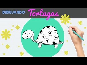 🐢 HOW TO DRAW A TURTLE KAWAII 🐢 How to make easy animals drawings step by step