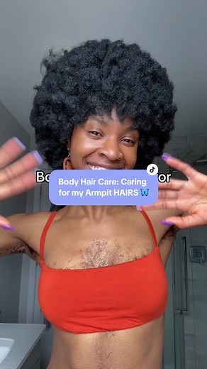 Body Hair Care: Caring for my Armpit HAIRS 🦋
