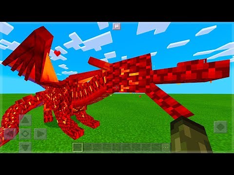 THE BEST DRAGONS MOD For Minecraft Bedrock Edition (HATCH BABY DRAGONS!)