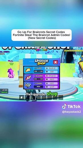 Go Up For Brainrots Secret Codes Fortnite Steal The Brainrot Admin Codes! (New Secret Codes) Part 2 #fortnite #stealthebrainrot #newsecret #secretcodes #brainrotcodes