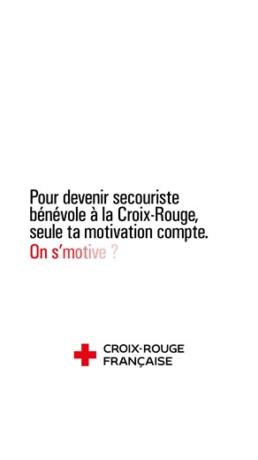 Apprenez à sauver des vies, pas seulement des équations. Devenez secouriste bénévole. | Croix-Rouge française | Facebook
