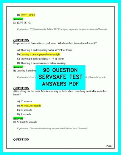 Pass the ServSafe Manager Exam on Your First Try: 90 Real Practice Questions & Answers (2026)