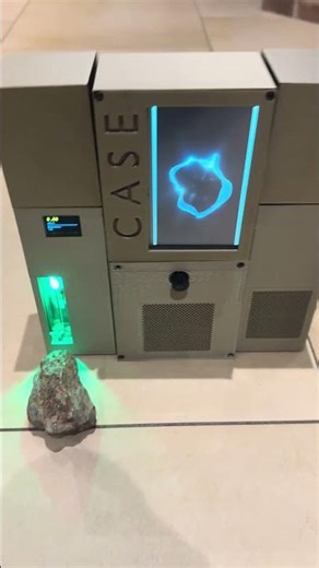 CASE finds Uranium #robot #interstellar #tech #radiation #jetsonnano #nvidia