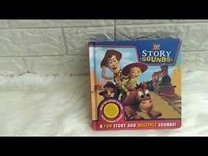 Disney Pixar Toy Story Story Sound Book with 4 fun sounds!
