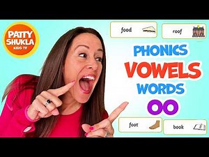 Learn Phonics Song for Children | Vowels OO | Reading Song for Kids Patty Shukla