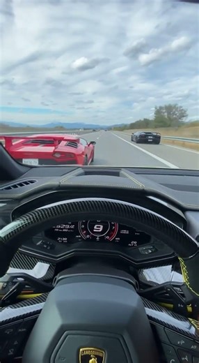 POV Lamborghini Urus Road Drive