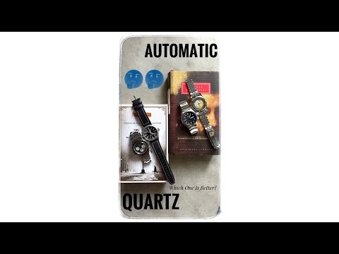 Automatic vs Quartz Watch⌚#automaticwatch #quartzwatch #watchlover #watch #luxurywatches #comparison